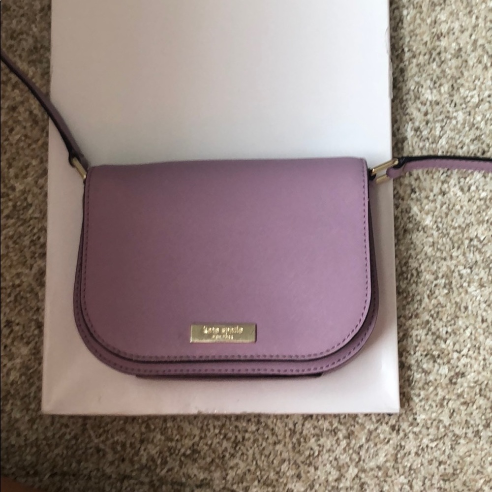Purple Kate spade crossbody